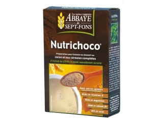 Nutrichoco - Celozrnné obilniny a kakao, stévie 250g